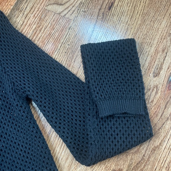 Red Valentino Black knitted mesh Cardigan size XS - Picture 9 of 17